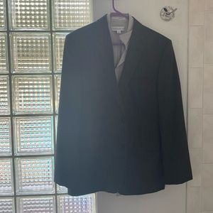 Suit jacket charcoal grey